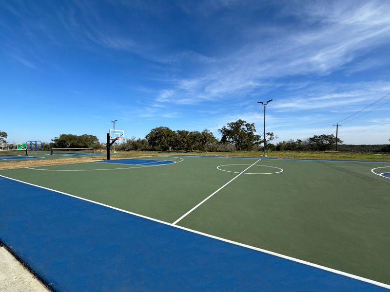 Hunters Ranch Amenity - Basketball Court