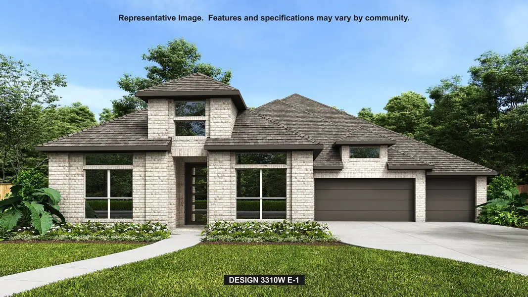 Front exterior of a home in the Sonoma Verde 70' community, located in Rockwall, TX (Image 15). Front exterior of a home in the Sonoma Verde 70' community, located in Rockwall, TX (Image 15).