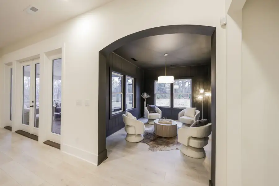 Furnished interior in a model home at Huntington Hills in Lincolnton (Image 8).