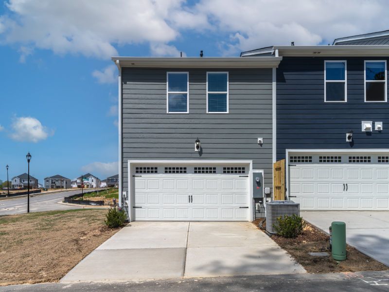 A 2-car garage provides ample parking and storage space.