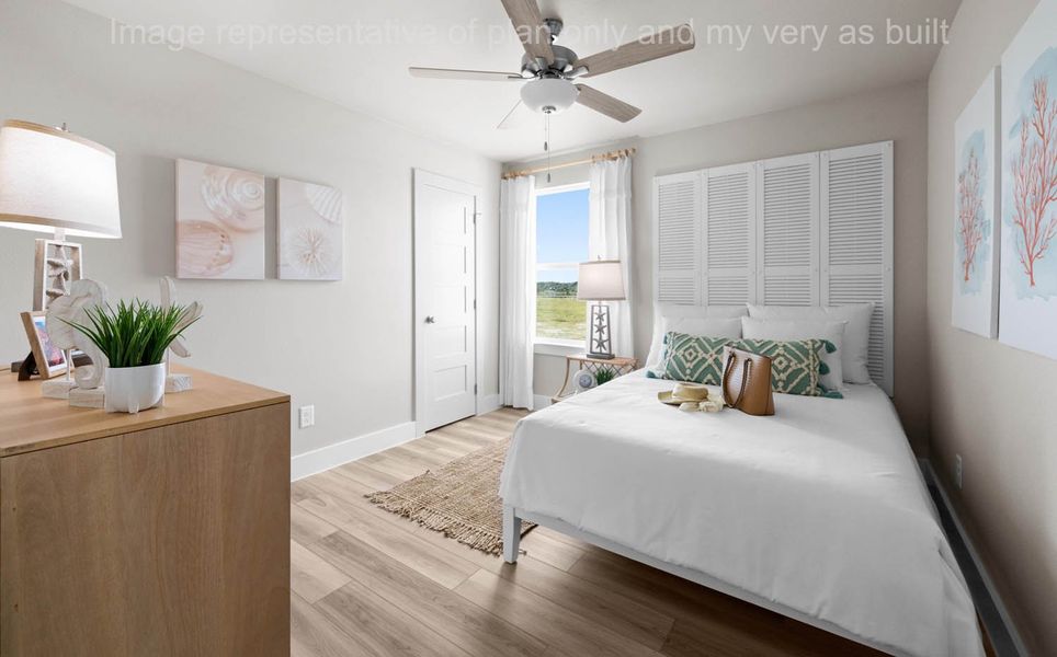 Furnished interior in a model home at The Islands of Rockport in Rockport (Image 22).