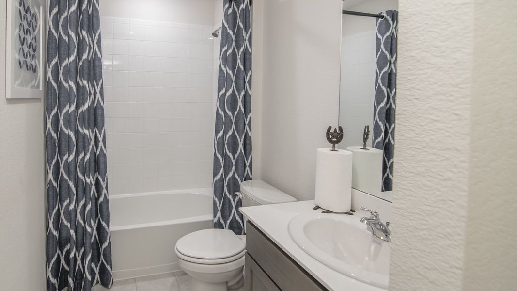 Furnished interior in a model home at Verandah in Royse City (Image 39). Furnished interior in a model home at Verandah in Royse City (Image 39).