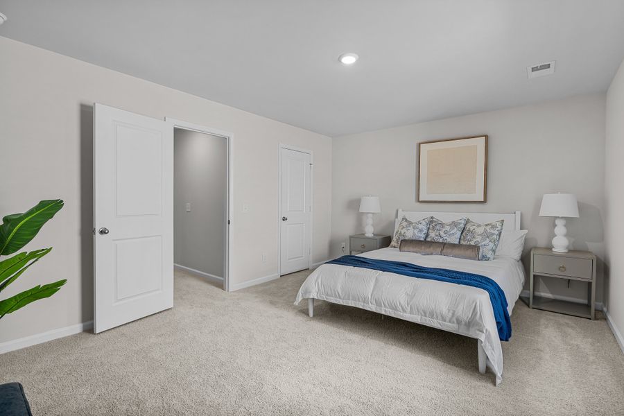 Furnished interior in a model home at Pine Street in Yemassee (Image 20).