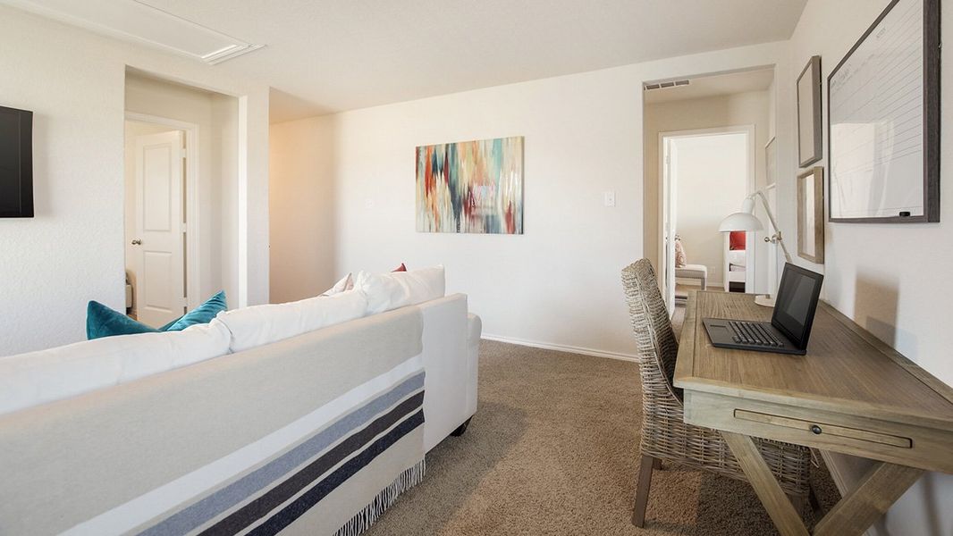 Furnished interior in a model home at Applewood in San Antonio (Image 53). Furnished interior in a model home at Applewood in San Antonio (Image 53).