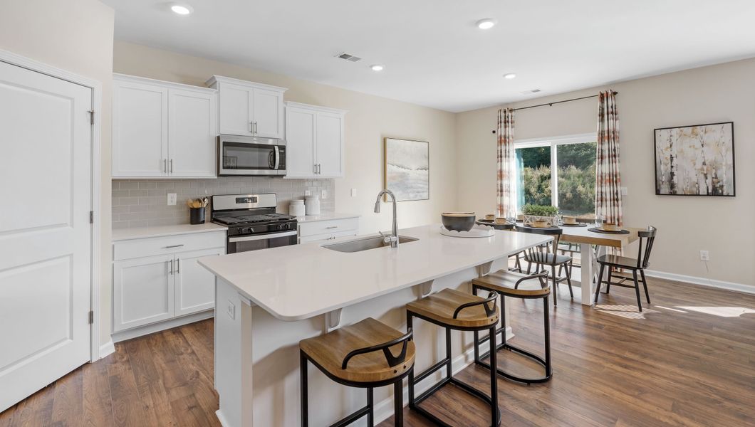 Furnished interior in a model home at Woodglen in Piedmont (Image 9).