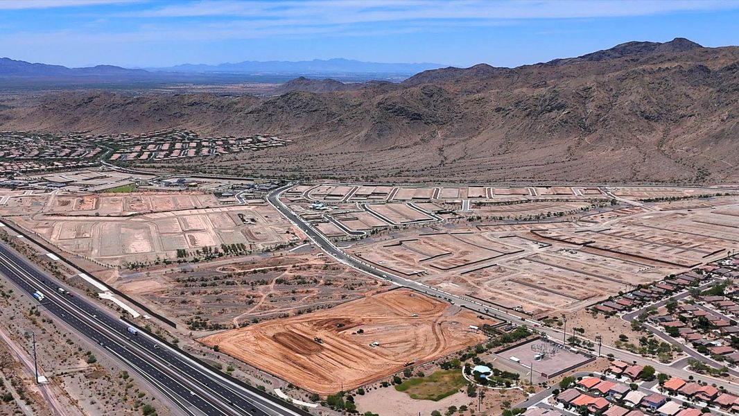 Site preparation and early development at Upper Canyon in Phoenix, AZ (Image 77).