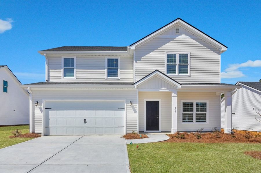 Front exterior of a home in the Hayden Pointe community, located in St. Marys, GA (Image 4).