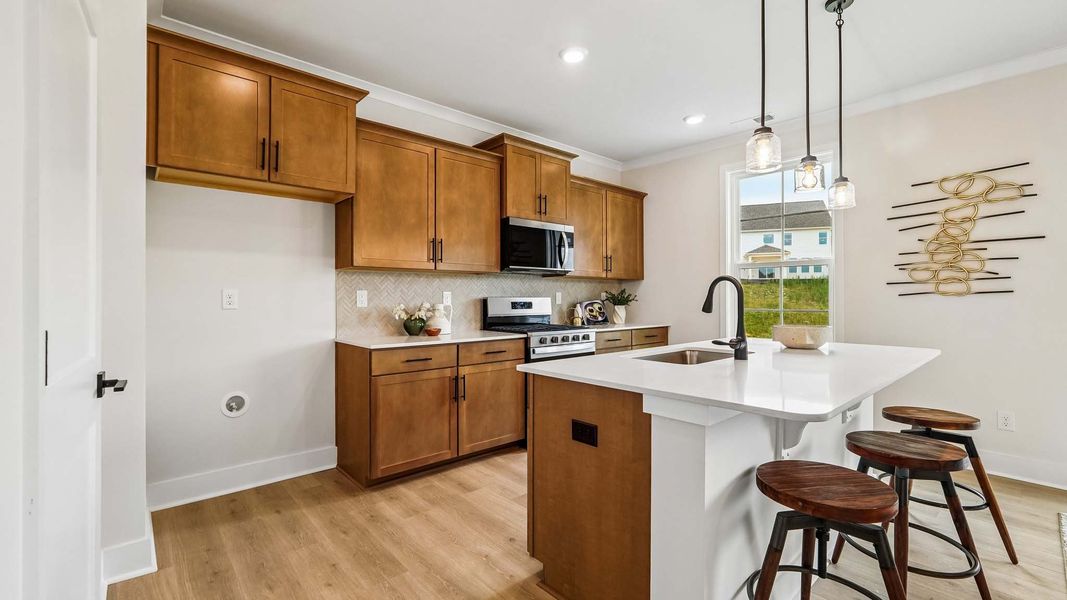 Furnished interior in a model home at Avalon of Gastonia in Gastonia (Image 11).