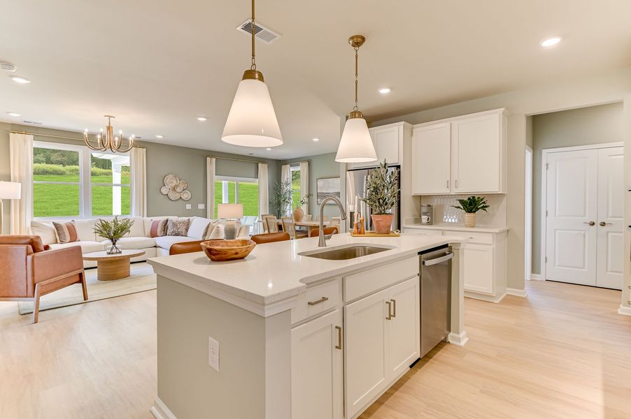 Kitchen perfect for hosting