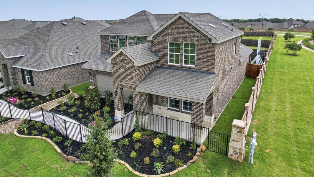 Front exterior of a home in the Whitewing Trails community, located in Princeton, TX (Image 4). Front exterior of a home in the Whitewing Trails community, located in Princeton, TX (Image 4).