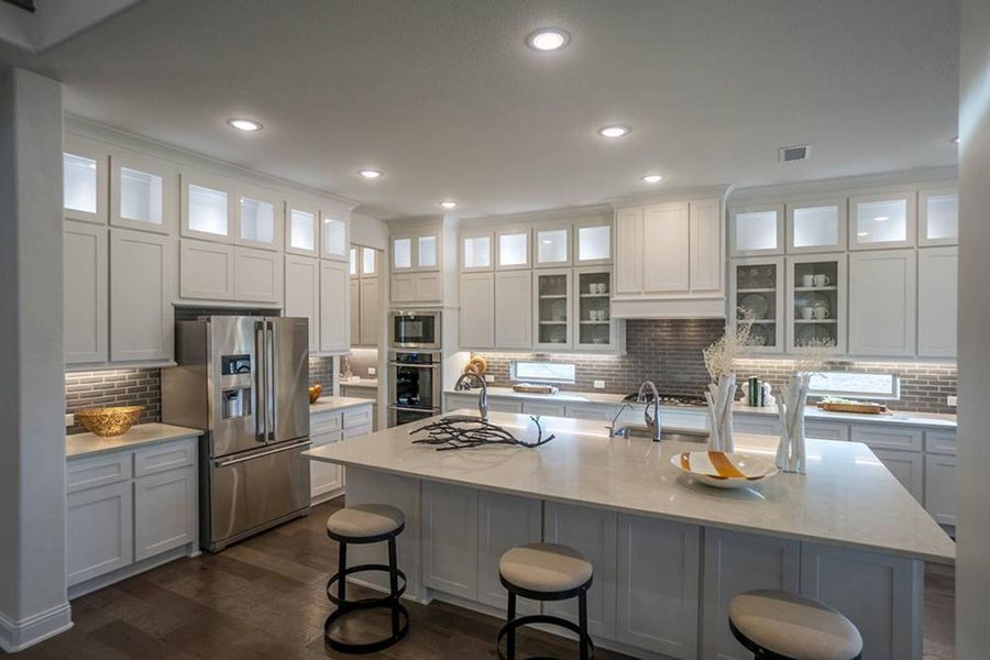 Furnished interior in a model home at Parker Ranch in Parker (Image 7).
