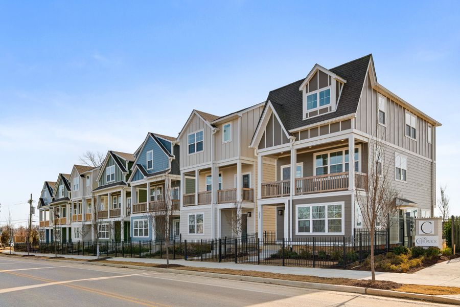 Entrance to the The Chadwick community in Nashville, TN, featuring signage and landscaping (Image 2).