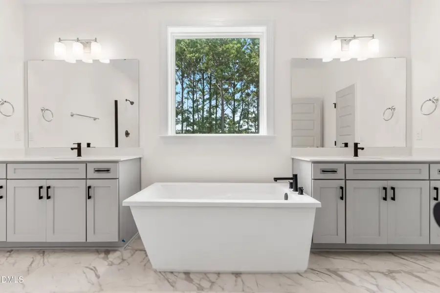 Furnished interior in a model home at Stonewall in Hillsborough (Image 3).