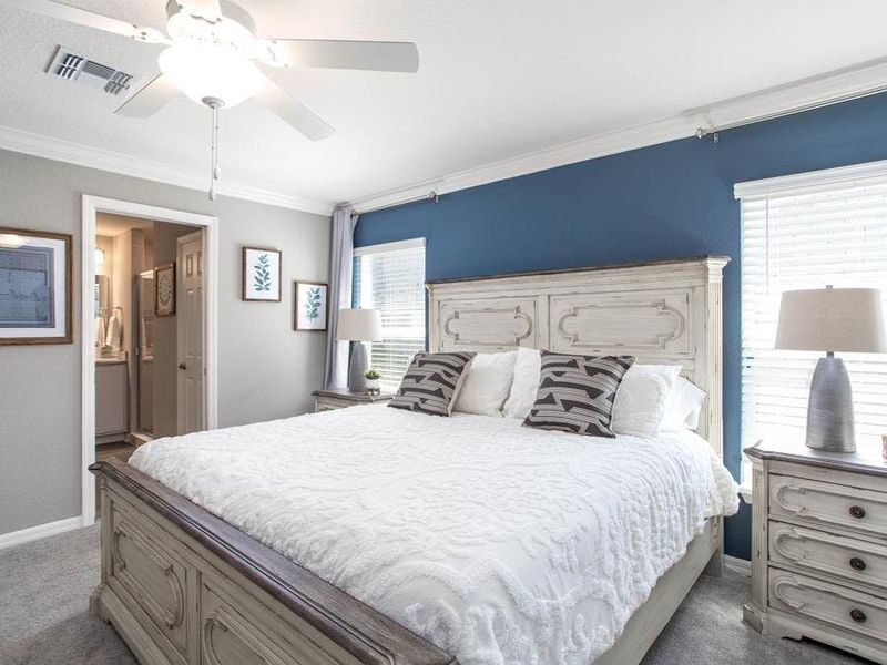 Each home includes desirable features, such as a private owner`s suite - Parysn model home in Davenport, FL Each home includes desirable features, such as a private owner`s suite - Parysn model home in Davenport, FL
