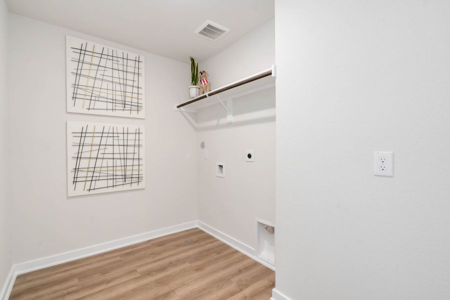 Furnished interior in a model home at Splendora Fields in Splendora (Image 24).