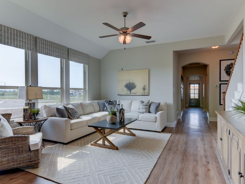 A showcase of a new construction home by Bellaire Homes, highlighting their design and quality (Image 18).