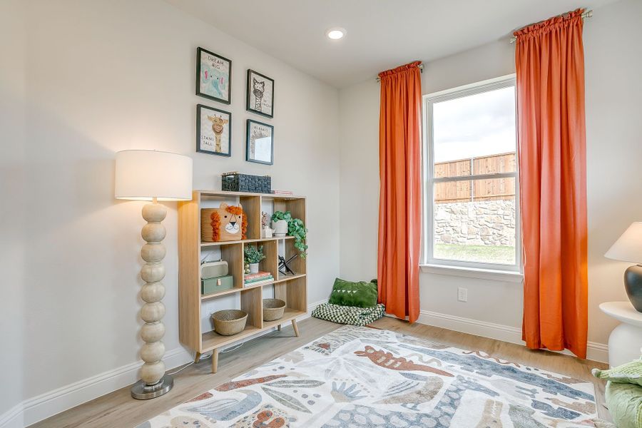 Furnished interior in a model home at Creekside in Royse City (Image 106).