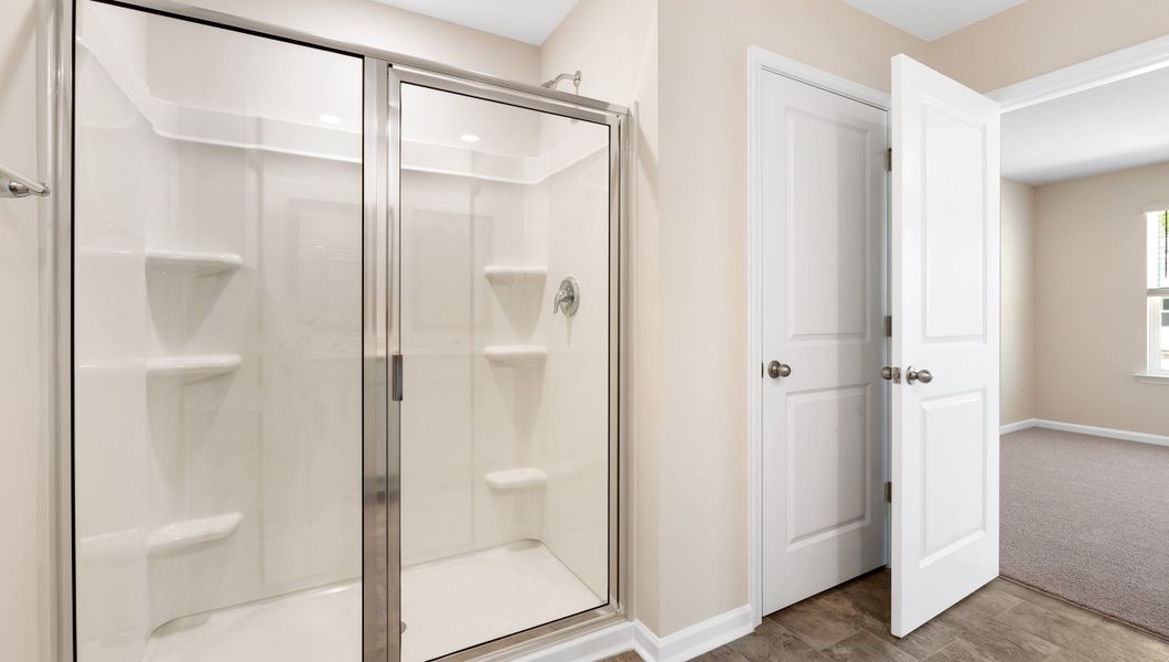 Furnished interior in a model home at Providence Walk in Hendersonville (Image 11).