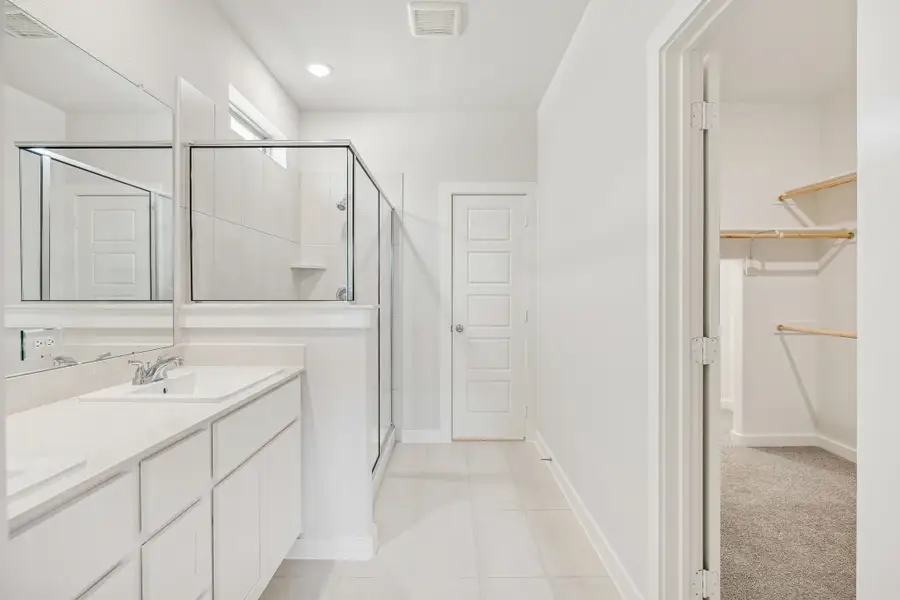 Furnished interior in a model home at Rocky Creek Crossing in Crowley (Image 7).