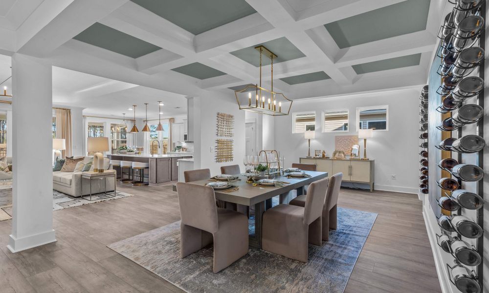 Furnished interior in a model home at Bridgewater - Shorehaven Village in Little River (Image 57).
