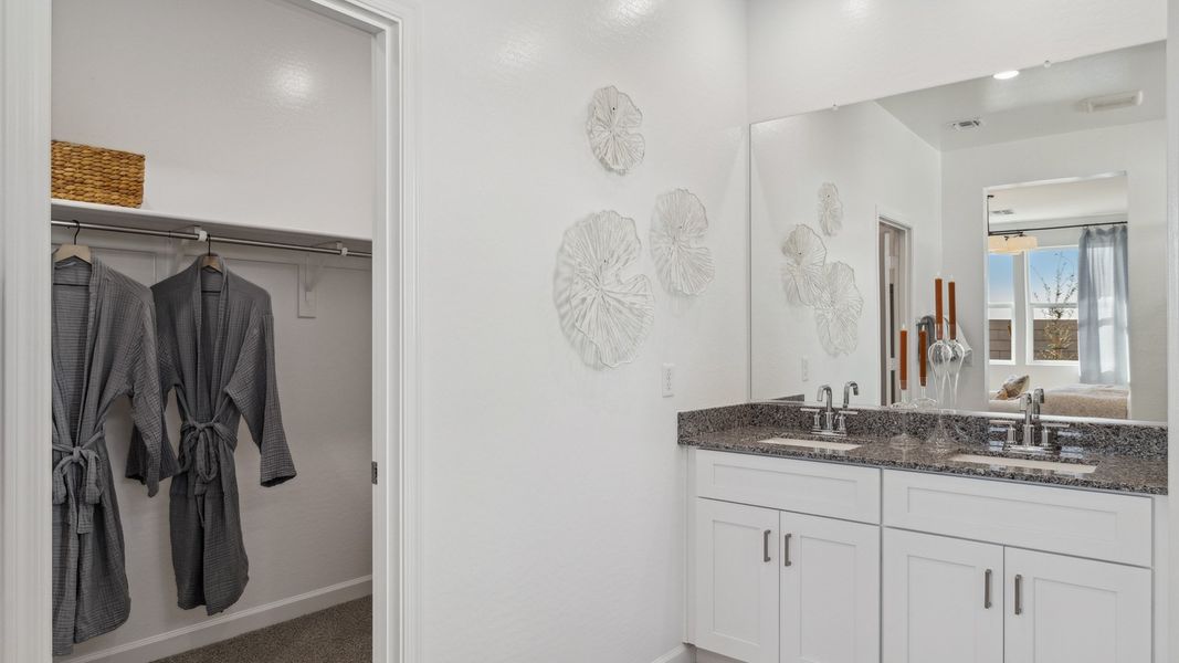 Furnished interior in a model home at Westpark in Buckeye (Image 29).