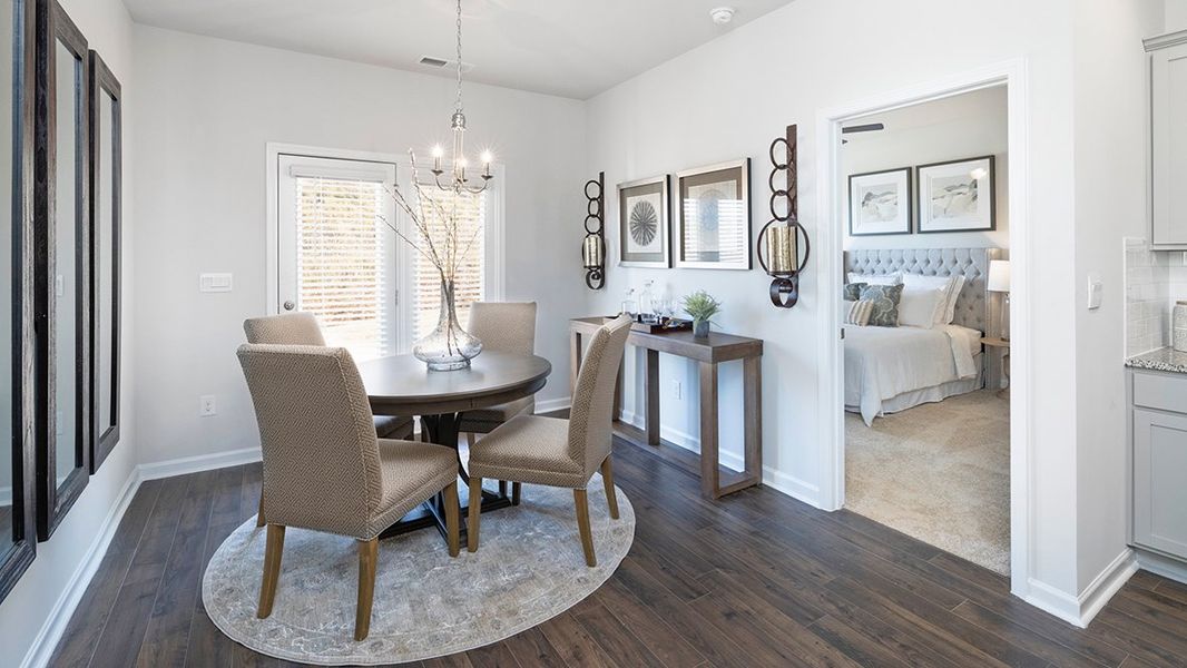 Furnished interior in a model home at Estates at Deer Hollow in Grovetown (Image 22).