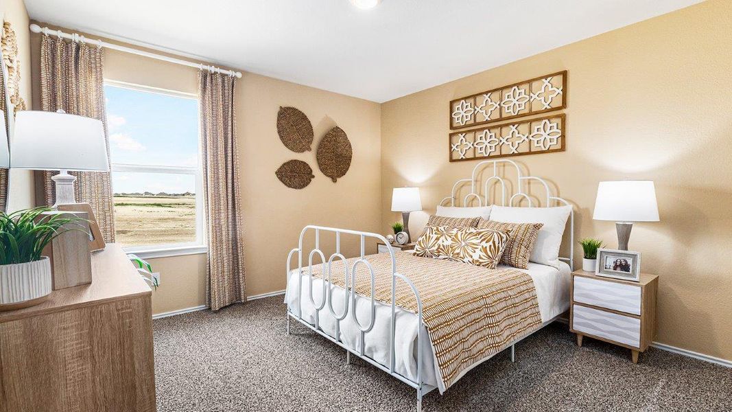 Furnished interior in a model home at Mitchell Farm in Killeen (Image 17).