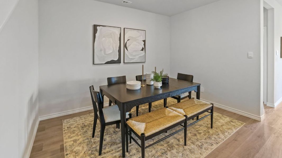 Furnished interior in a model home at The Preserve at Forum in Grand Prairie (Image 16). Furnished interior in a model home at The Preserve at Forum in Grand Prairie (Image 16).