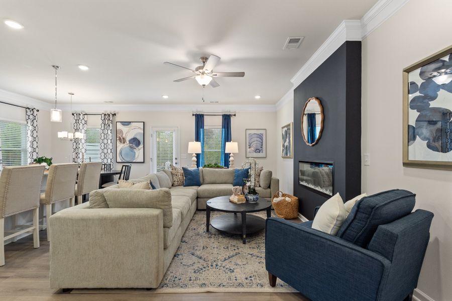 The Norwood II - Family Room The Norwood II - Family Room