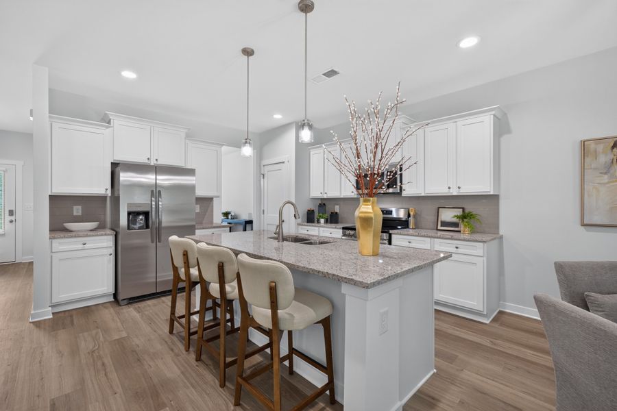Furnished interior in a model home at Red Bird Manor in Jefferson (Image 26).