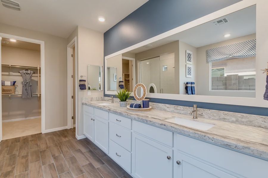 Furnished interior in a model home at Forté at Granite Vista in Waddell (Image 24). Furnished interior in a model home at Forté at Granite Vista in Waddell (Image 24).