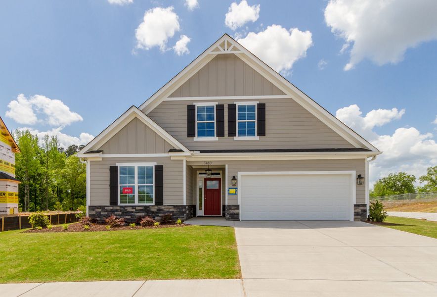 Front Exterior | Single-Family Home in Crawford Creek