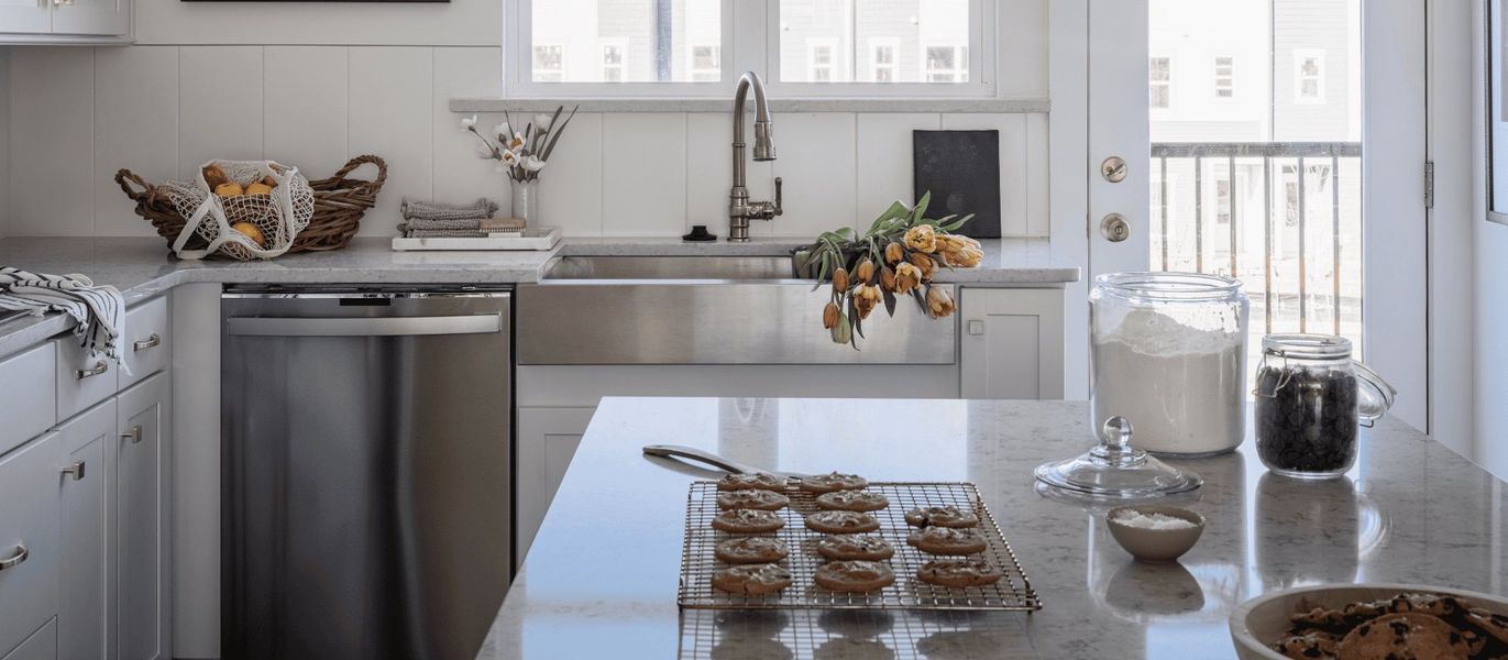 Furnished interior in a model home at Context at Oakhurst in Charlotte (Image 5).