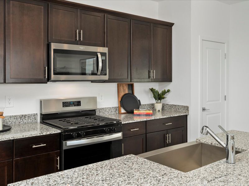 Kitchen in Cedar Floorplan at Silva Farms