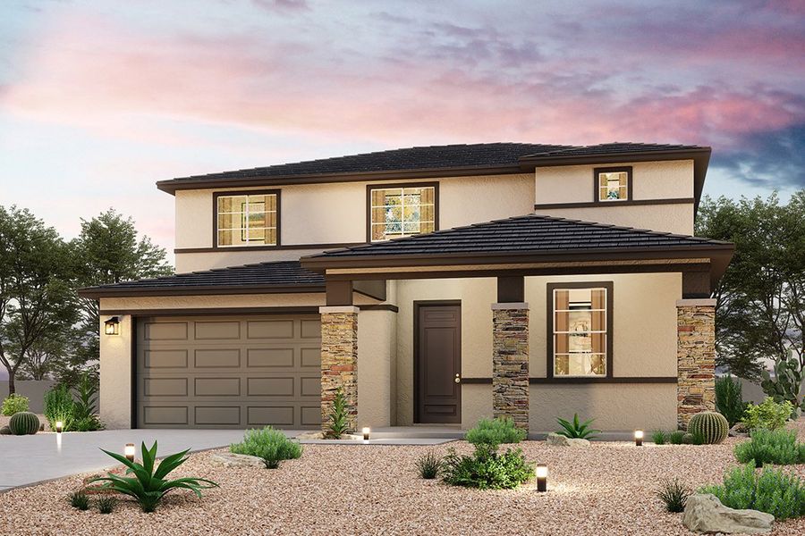 The Residence 2611 Elevation C at The Palms at Casa Vista