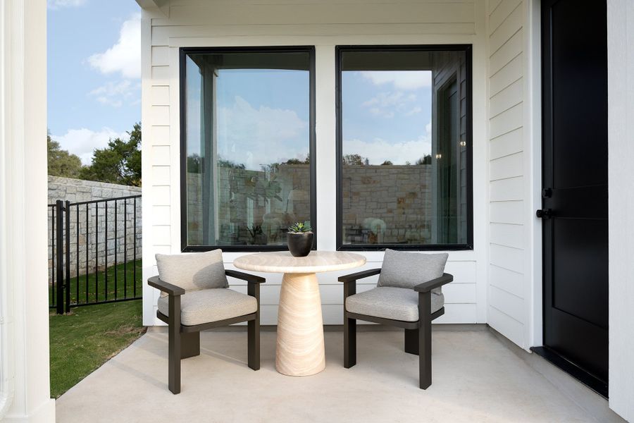 Exterior details of a home in The Duets Collection at Novel, Austin (Image 4).