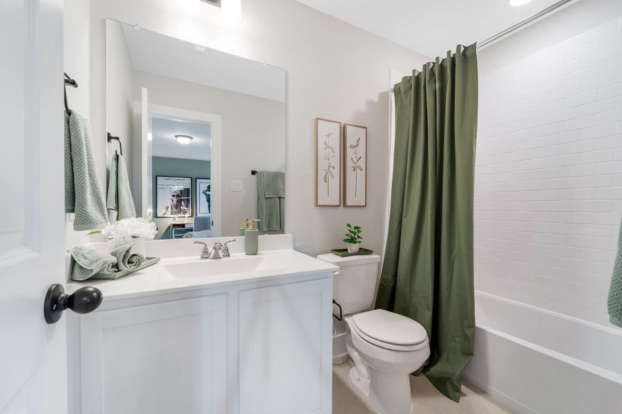 Furnished interior in a model home at The Reserve at Huntsville in Huntsville (Image 29).