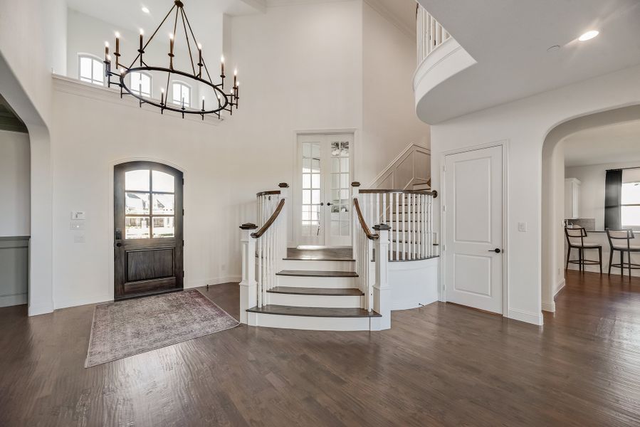 Furnished interior in a model home at King's Crossing - Phase 5 & 6 in Parker (Image 9). Furnished interior in a model home at King's Crossing - Phase 5 & 6 in Parker (Image 9).