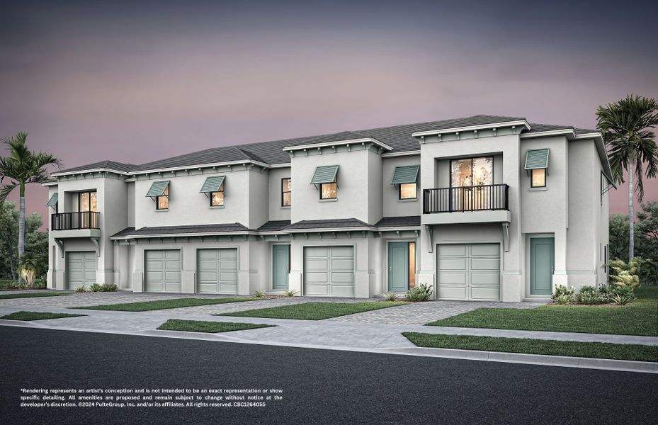 5-Unit Townhome | Spare White