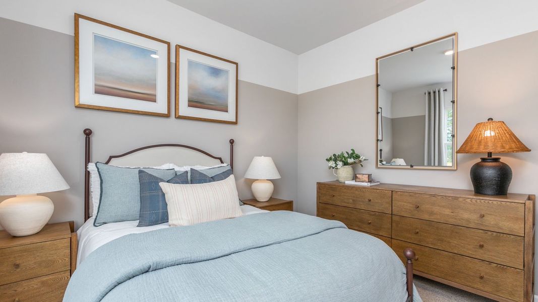 Furnished interior in a model home at Bryson Park in Lexington (Image 51).