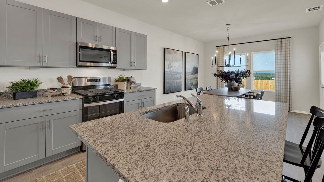 Furnished interior in a model home at Bollinger in Maxwell (Image 8). Furnished interior in a model home at Bollinger in Maxwell (Image 8).