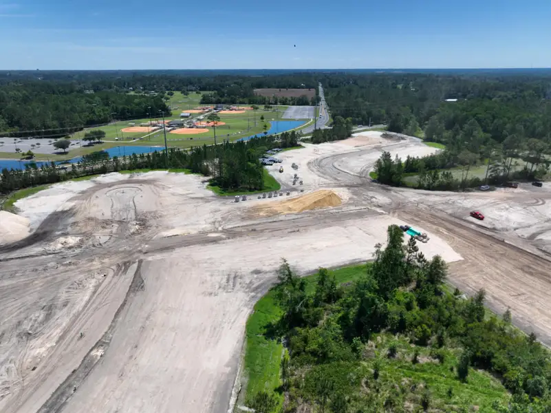 Site preparation and early development at Hunters Creek in Lake City, FL (Image 7). Site preparation and early development at Hunters Creek in Lake City, FL (Image 7).