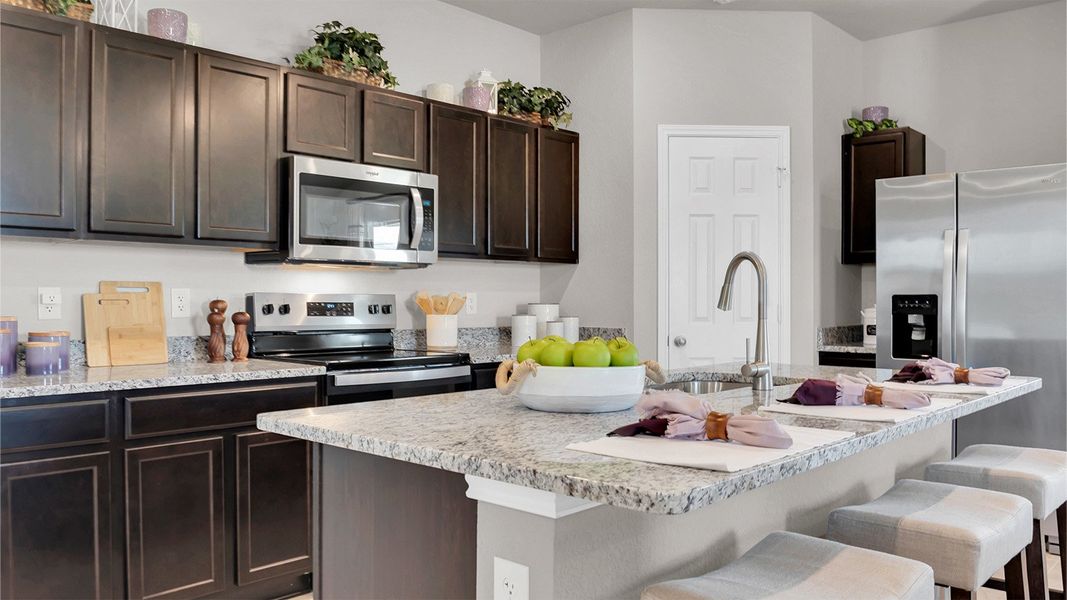 Furnished interior in a model home at Reynolds Crossing in Killeen (Image 6).