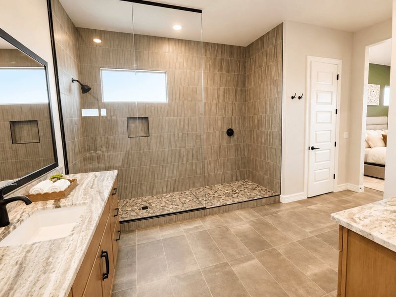 Furnished interior in a model home at Alta Vida at Westpark in Buckeye (Image 8).