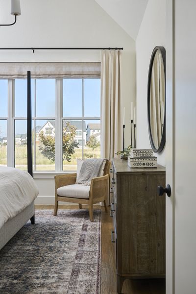 Furnished interior in a model home at Fields - 40' Lots in Frisco (Image 19).