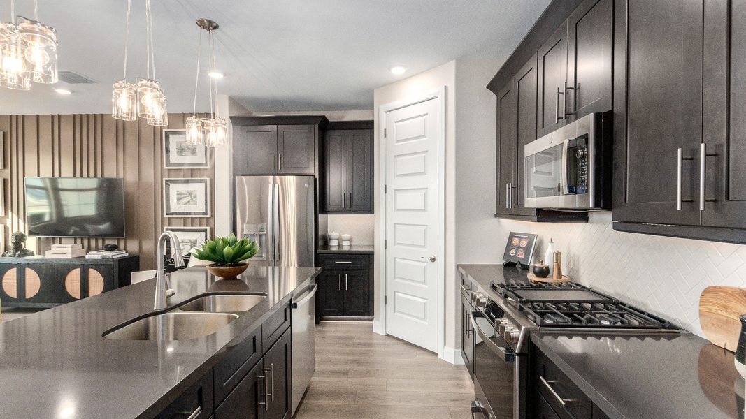 Furnished interior in a model home at Surprise City Center in Surprise (Image 19).