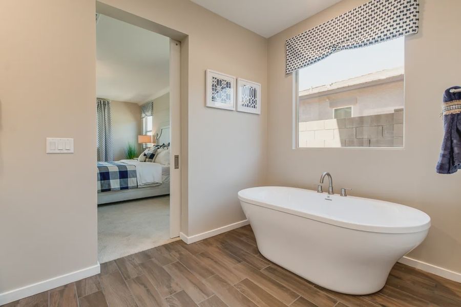 Furnished interior in a model home at Forté at Granite Vista in Waddell (Image 25). Furnished interior in a model home at Forté at Granite Vista in Waddell (Image 25).