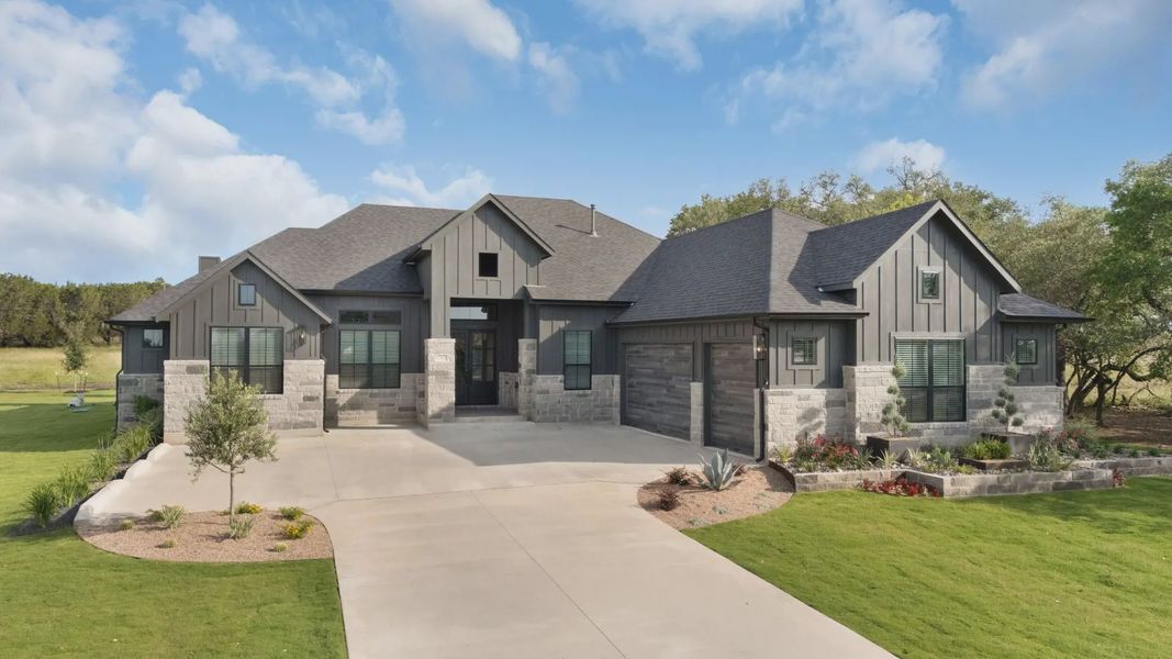 Front exterior of a home in the Feathergrass community, located in Florence, TX (Image 13).