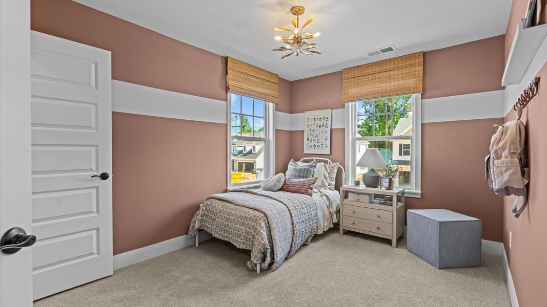 Furnished interior in a model home at Provisions at Courtland in Sanford (Image 13).