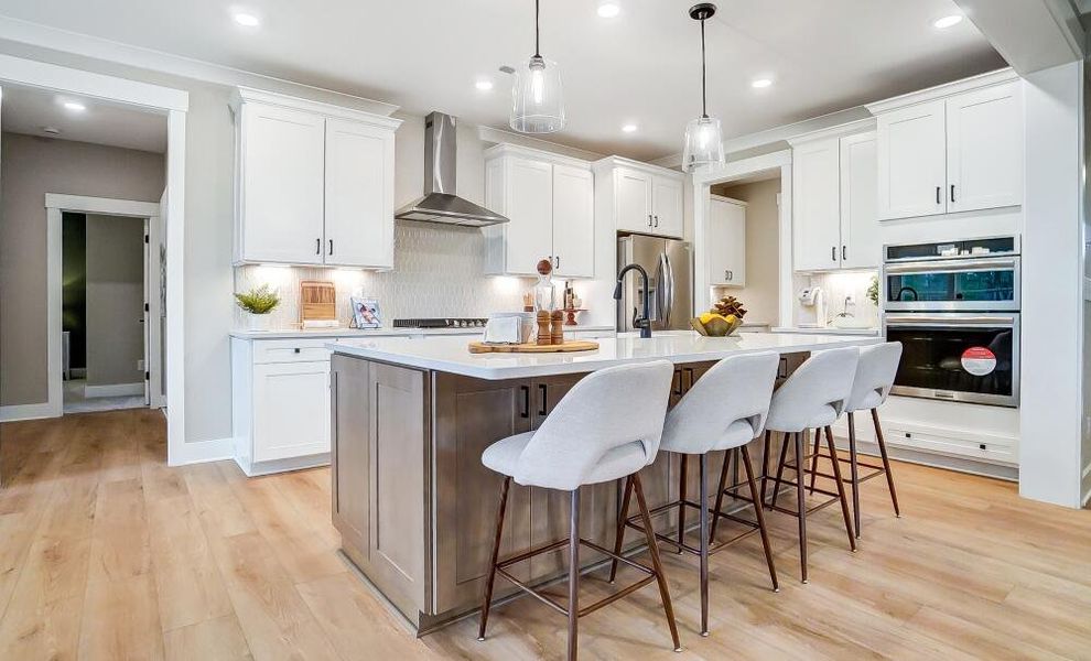 Furnished interior in a model home at The Fairways at Springlake in York (Image 5).
